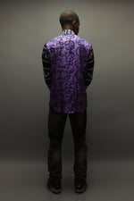 Load image into Gallery viewer, BlacksNPurps Men&#39;s Button-Up

