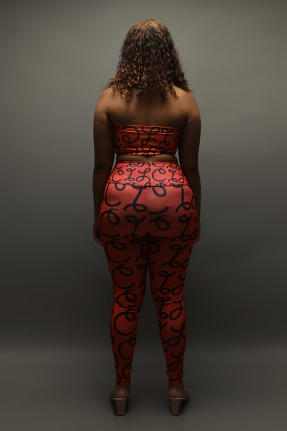 Scripted SINZ Bandeau Tie