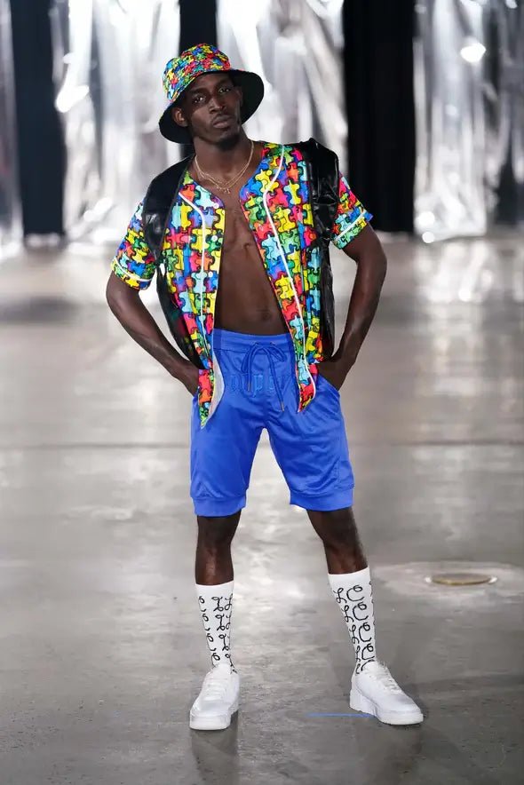 Indigo CW Shorts