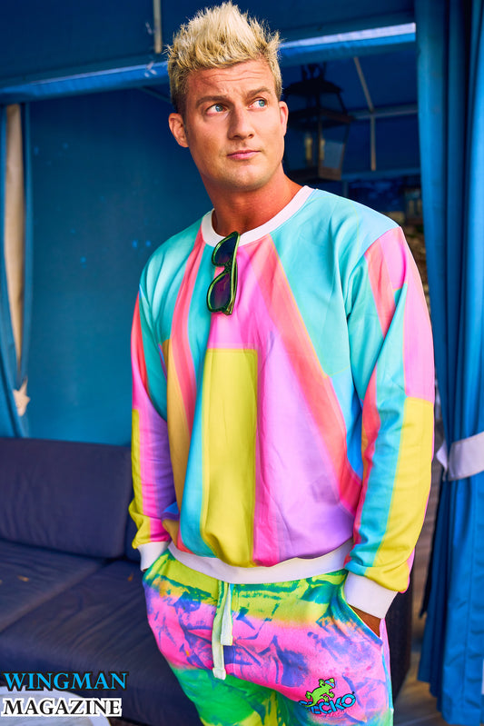 Rembrandt Men's Rib Cuff Crew Neck Sweatshirt