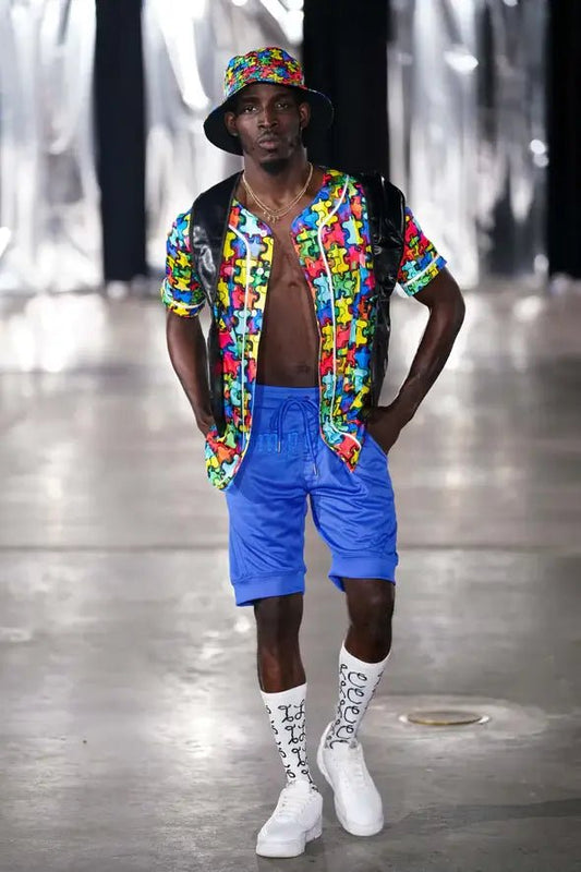 Puzzle Piece Men's Baseball Jersey