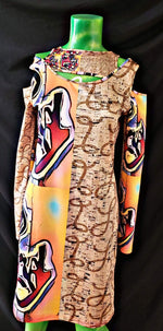 Load image into Gallery viewer, Konflicted Cut-Out Dress
