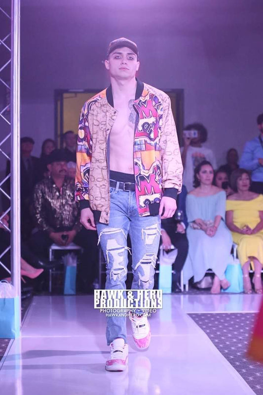 Konflicted Men's Fielder Baseball Jacket