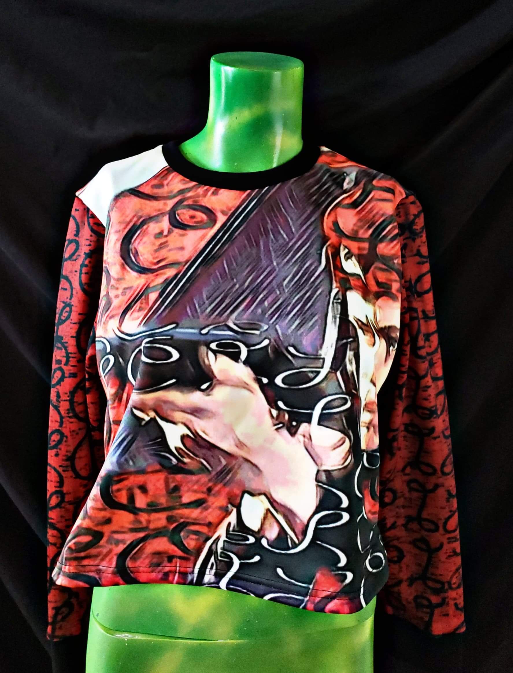 Women's Scripted SINZ Pullover Crop Sweatshirt