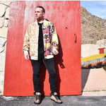 Load image into Gallery viewer, Men&#39;s Konflicted Baseball Jacket
